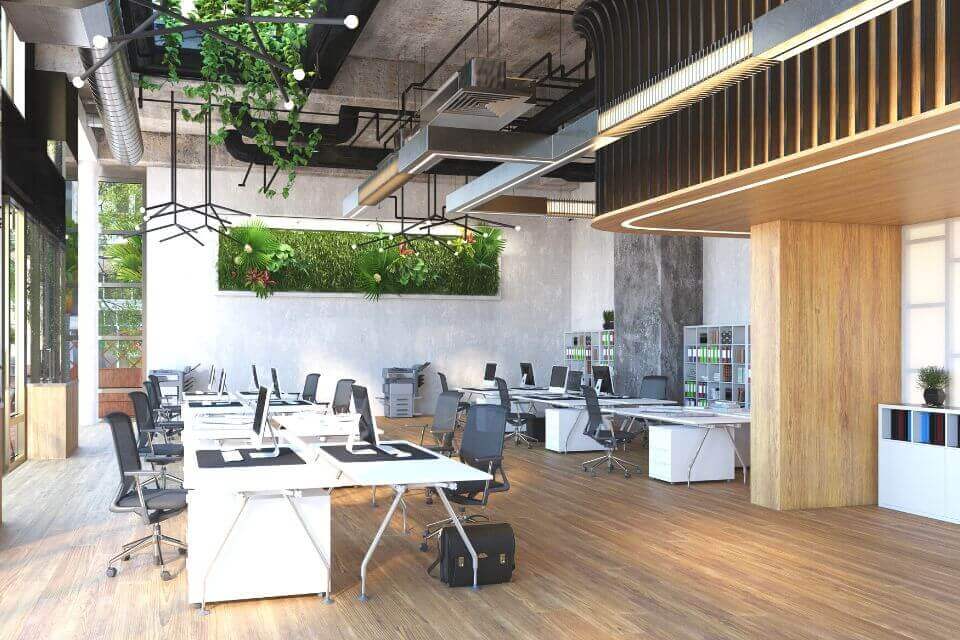 Proceso de Trabajo para Diseño Interior de Oficina en Rnoova