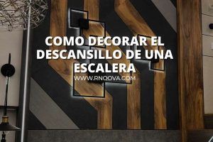 Como decorar el descansillo de una escalera