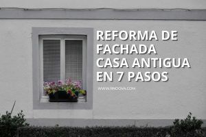 Reforma Fachada Casa Antigua en 7 PASOS